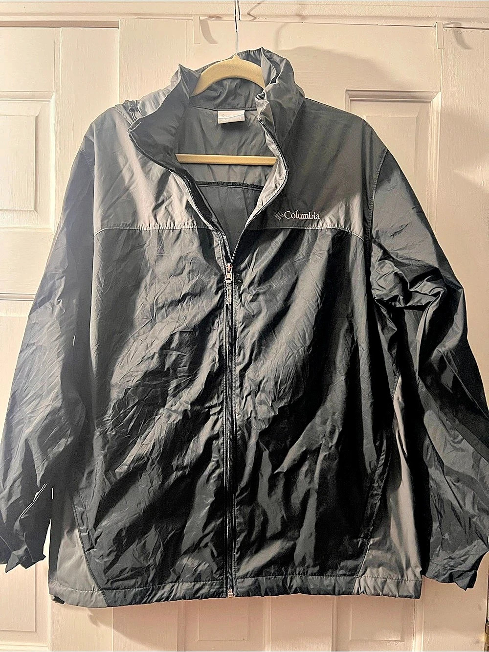Columbia Men's Watertight II Rain Jacket Black Large